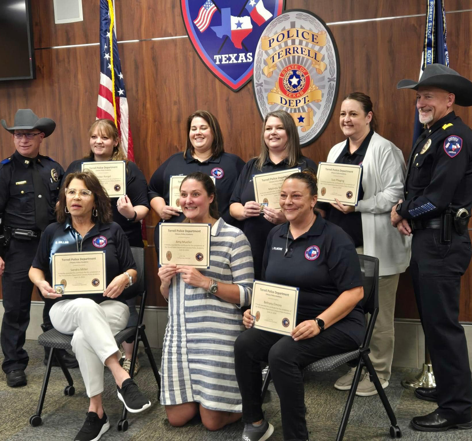 Citizens Police Academy honors graduates | Terrell Tribune