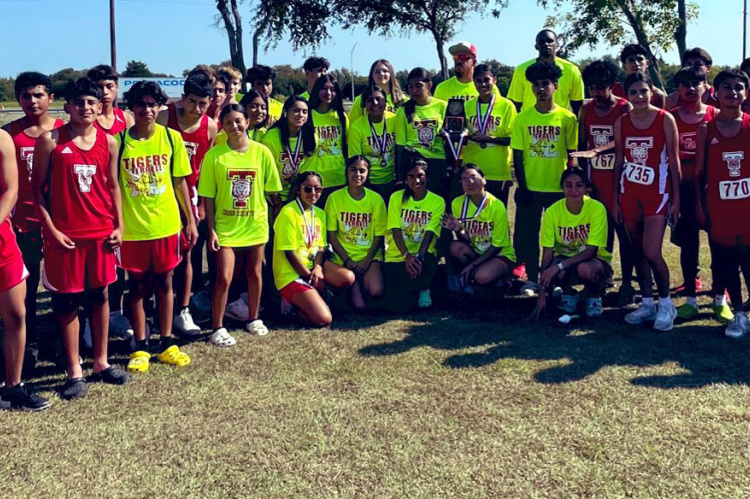 The Terrell Tiger cross country team competed at the District 14-5A Meet Oct. 10 against a slate of opponents that included Corsicana, Crandall, Ennis, Forney, Lancaster and Red Oak. Courtesy photo